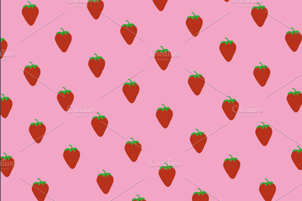 Summer fruit backgrounds pack, a Pattern Graphic by María Arencibia (Photo 7 of 7)