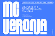 MC Verona – Bold Modern Display Font, a Sans Serif Font by kangfont Studio (Thumbnail 1 of 12)