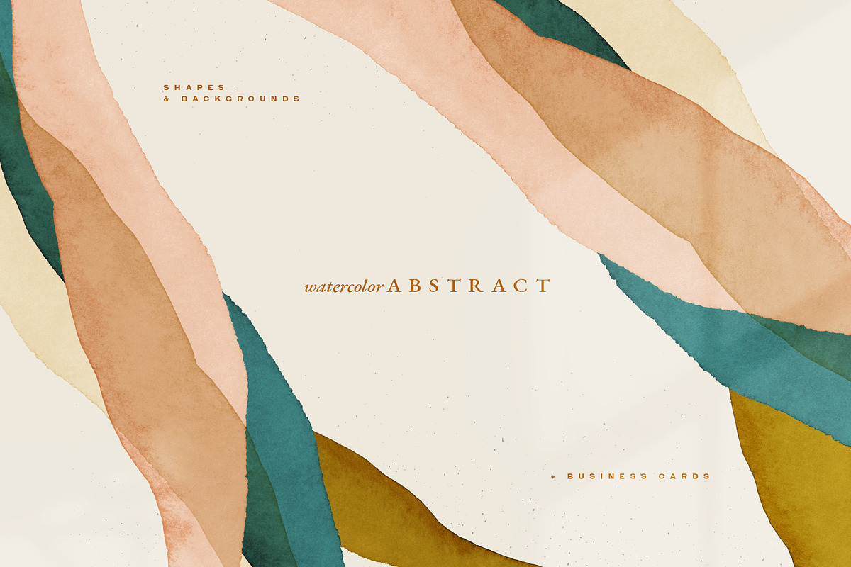 Hand-Painted Abstract Watercolor, a Texture Graphic by Basia Stryjecka (Photo 2 of 28)