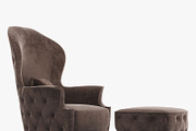 Visionnaire Alice Armchair, a Furniture 3D Model by Alartimodels (Thumbnail 5 of 17)