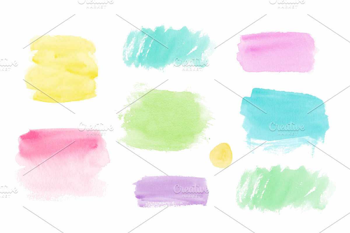 Watercolor backgrounds, an Object Graphic by Magnia (Photo 5 of 6)