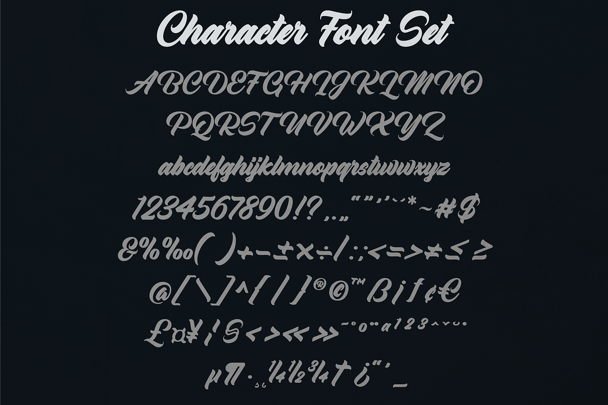 Yowesta Script Font, a Script Font by Naufal Labs (Photo 12 of 15)