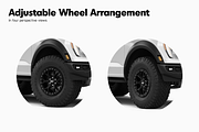 Pickup Truck Mockup 9, an Advertising Mockup by Mockupix (Thumbnail 4 of 12)