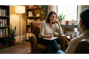 Woman With Client, a Business Photo by CREATIVEDEF