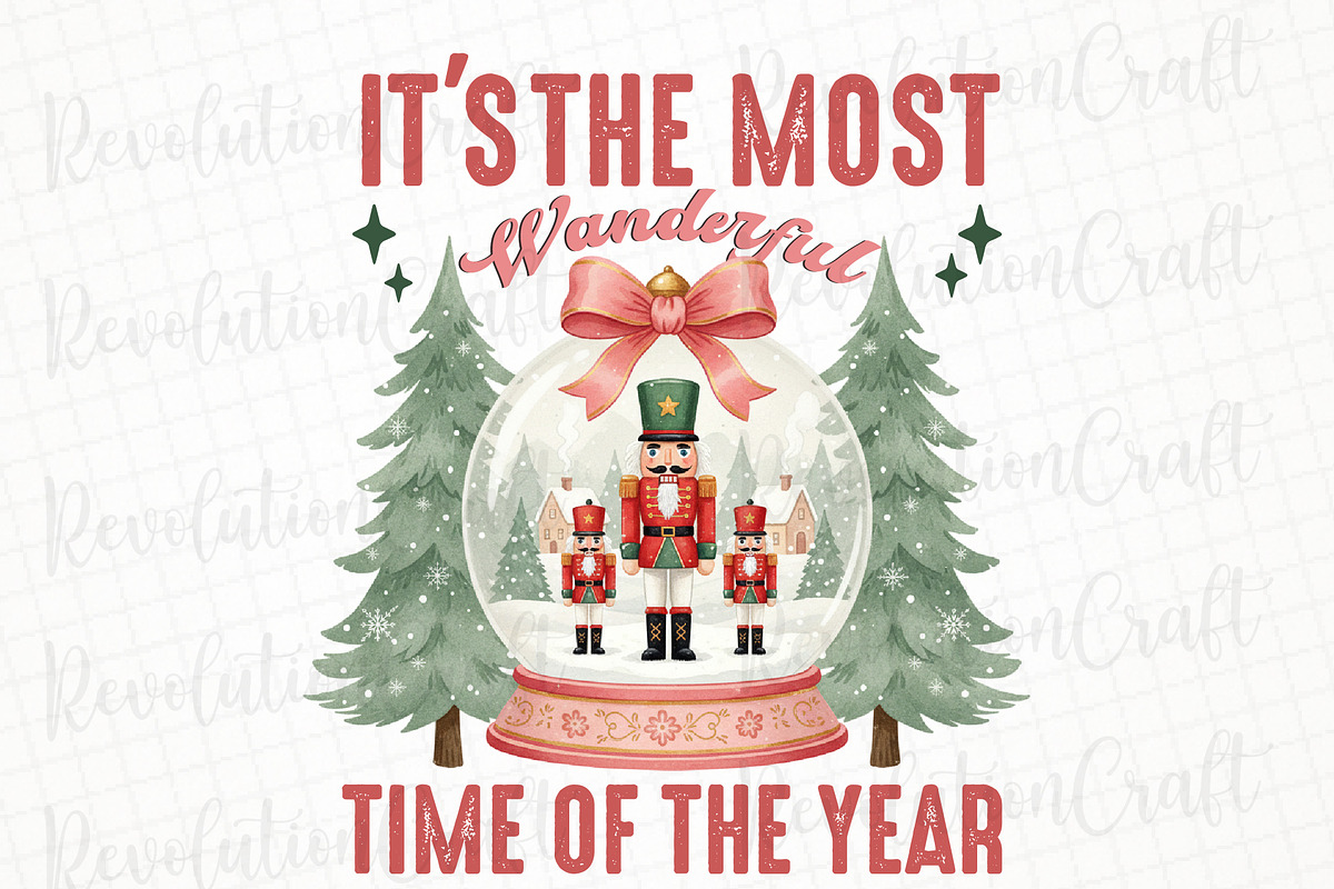 Christmas Nutcracker Friend Snow Png, an Illustration by OK Design (Photo 2 of 4)