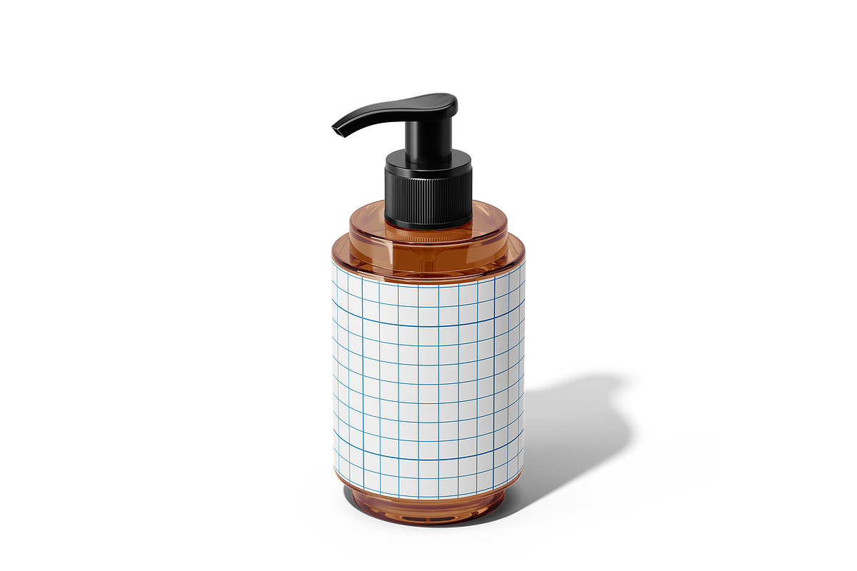 Cosmetic Pump Bottle Mockup, a Packaging Mockup by Akebareee (Photo 3 of 3)