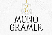 Monogramer. Hand-Drawn Serif Font, a Serif Font by LABFcreations (Thumbnail 13 of 13)