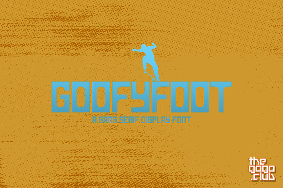 Goofyfoot A Retro Surfskate Font preview 2