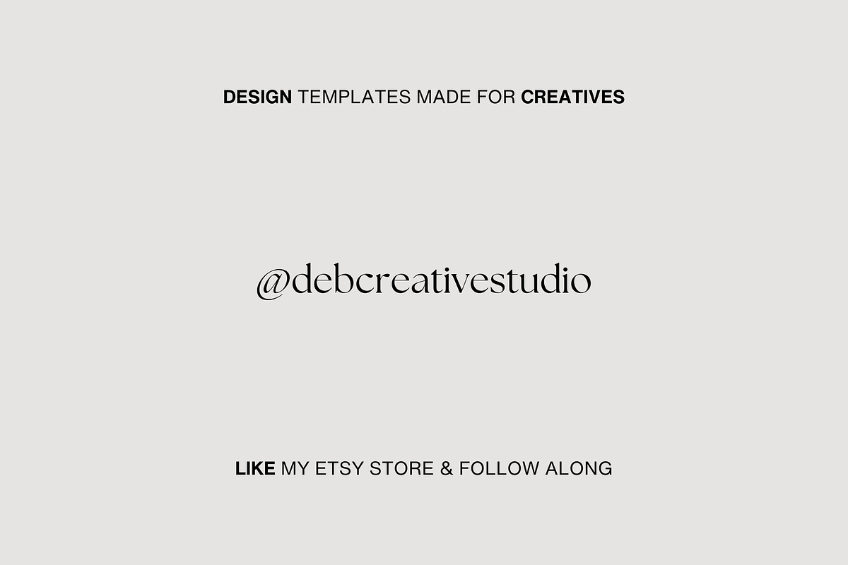E-commerce Instagram Canva Templates, a Social Media Template by Deb Creative Studio (Photo 10 of 10)