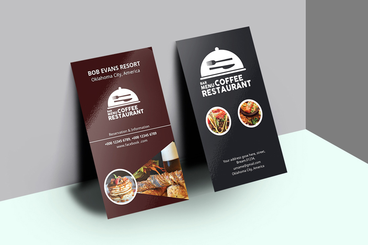 Restaurant Business Card, a Business Card Template by UI_Expert (Photo 5 of 7)