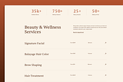 Serena: Spas & Salons Figma Template, an UI Kit Template by Flow Samurai Templates (Thumbnail 3 of 5)