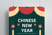 Chinese New Year flyer, a Flyer Template by MightyDesign (Thumbnail 2 of 8)