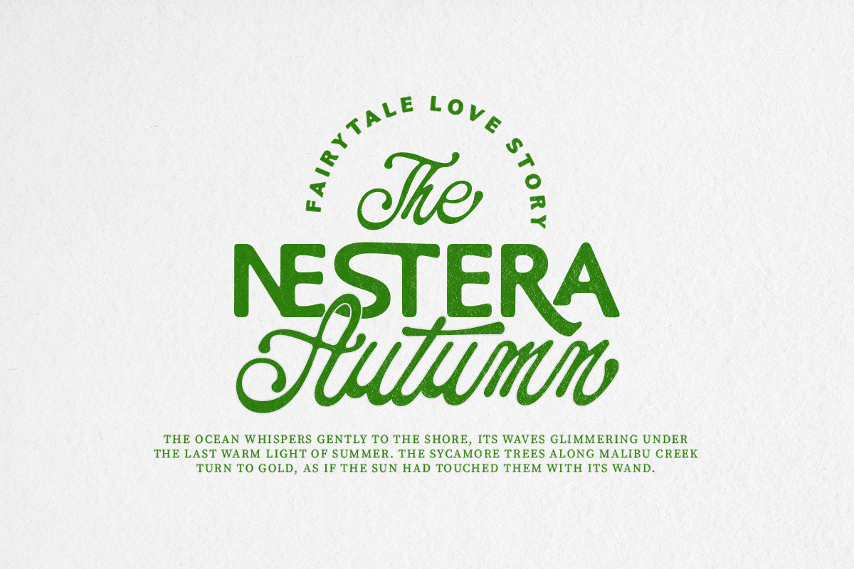Handmode Editorial Duo, a Script Font by Letter Fresh (Photo 5 of 11)