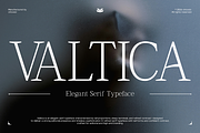 Valtica – Modern Editorial Serif, a Serif Font by OV Type (Thumbnail 1 of 9)