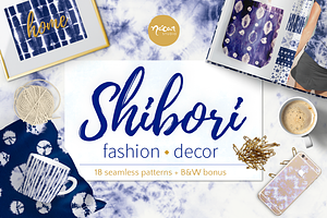 Shibori Tie Dye Pattern Pack