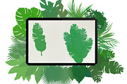 Palm leaves brushes for Procreate, a Brush Add-On by AnastasiyaOleynik (Thumbnail 11 of 12)