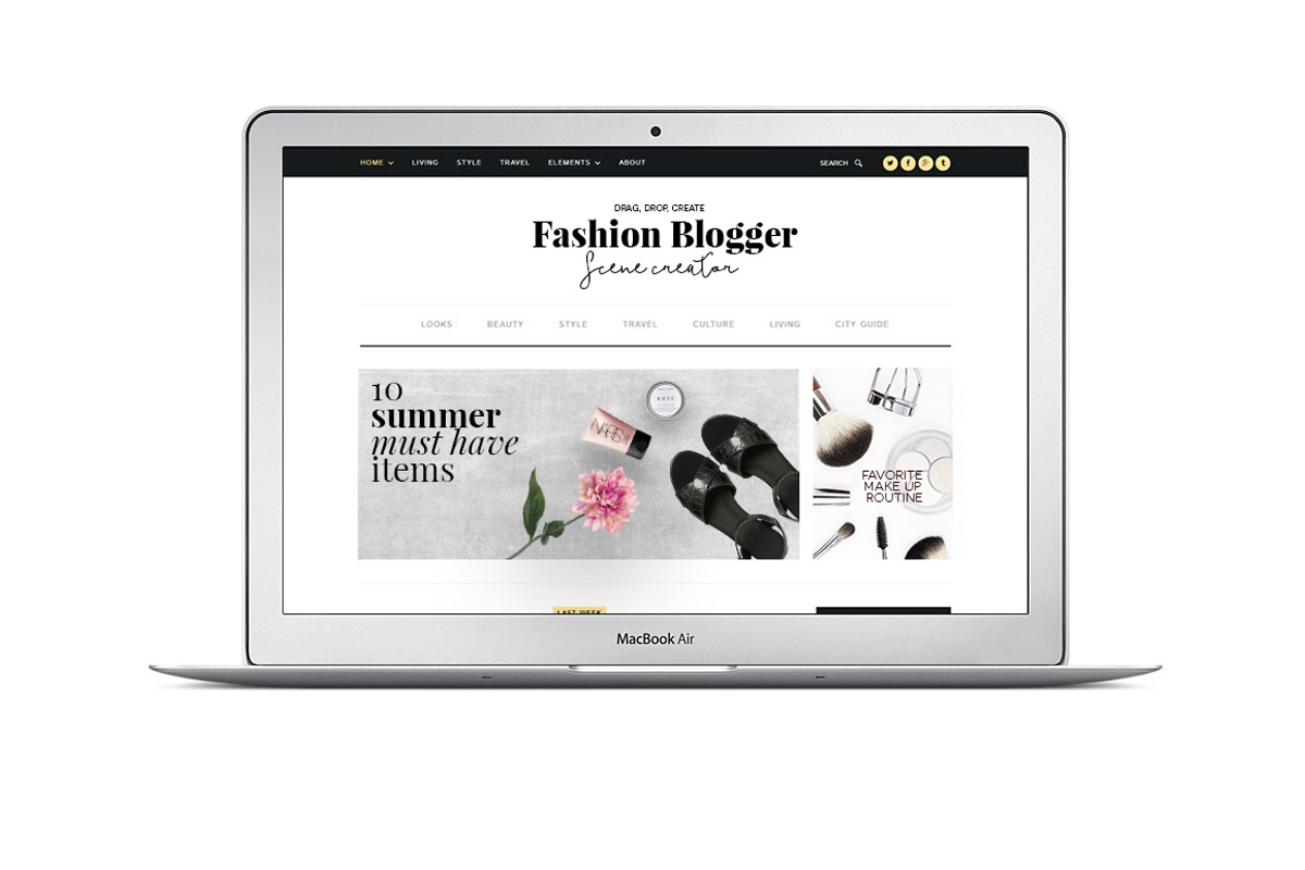 Fashion blogger scene creator, a Product Mockup by Negative Space (Photo 2 of 4)