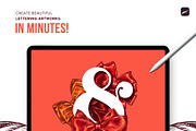 5 Ribbon Procreate Stamp Brushes, a Brush Add-On by Riveros Illustration (Thumbnail 8 of 12)