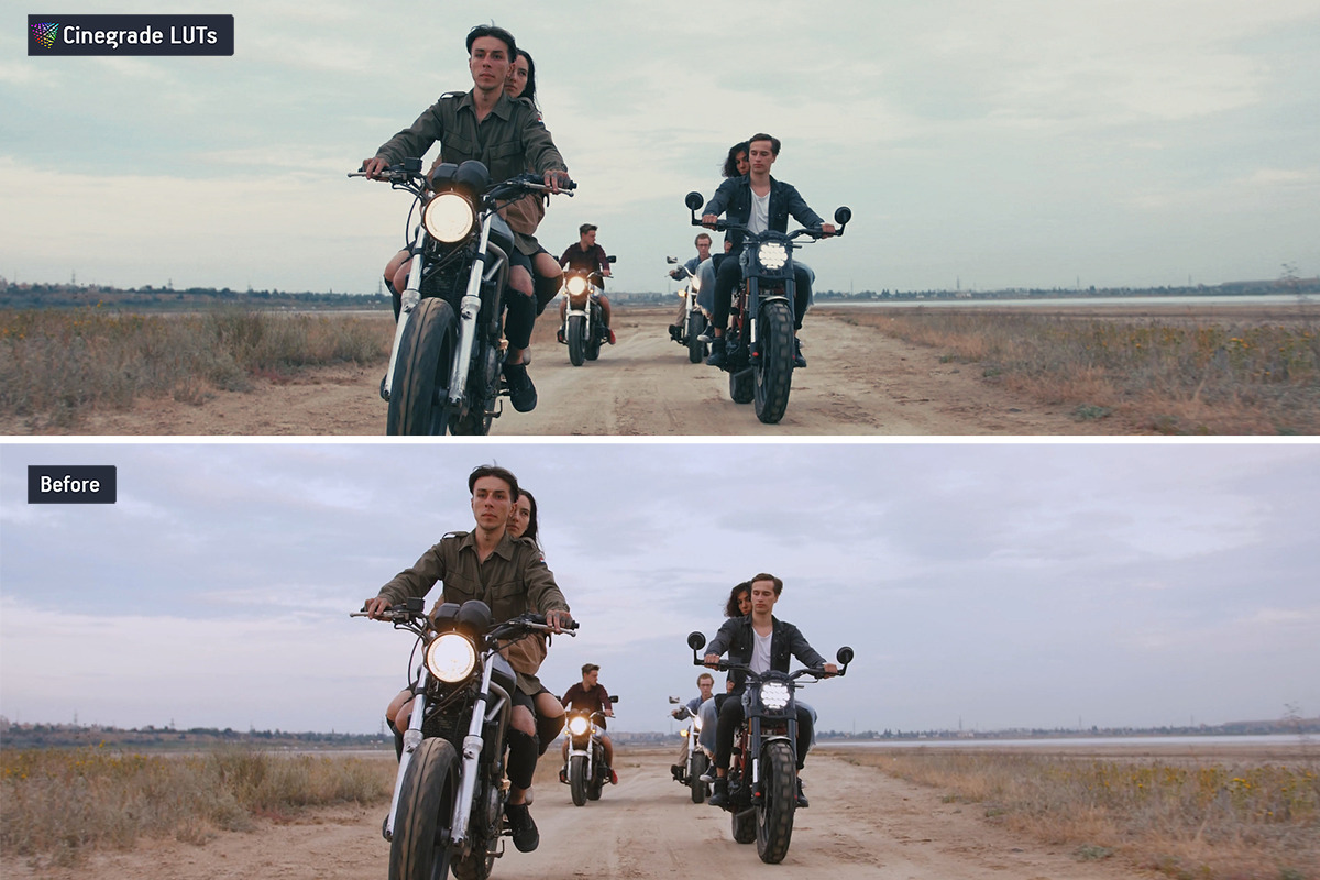CineGrades LUTs v.3 – Cinematic LUTs, a Preset Add-On by CineMart (Photo 2 of 9)