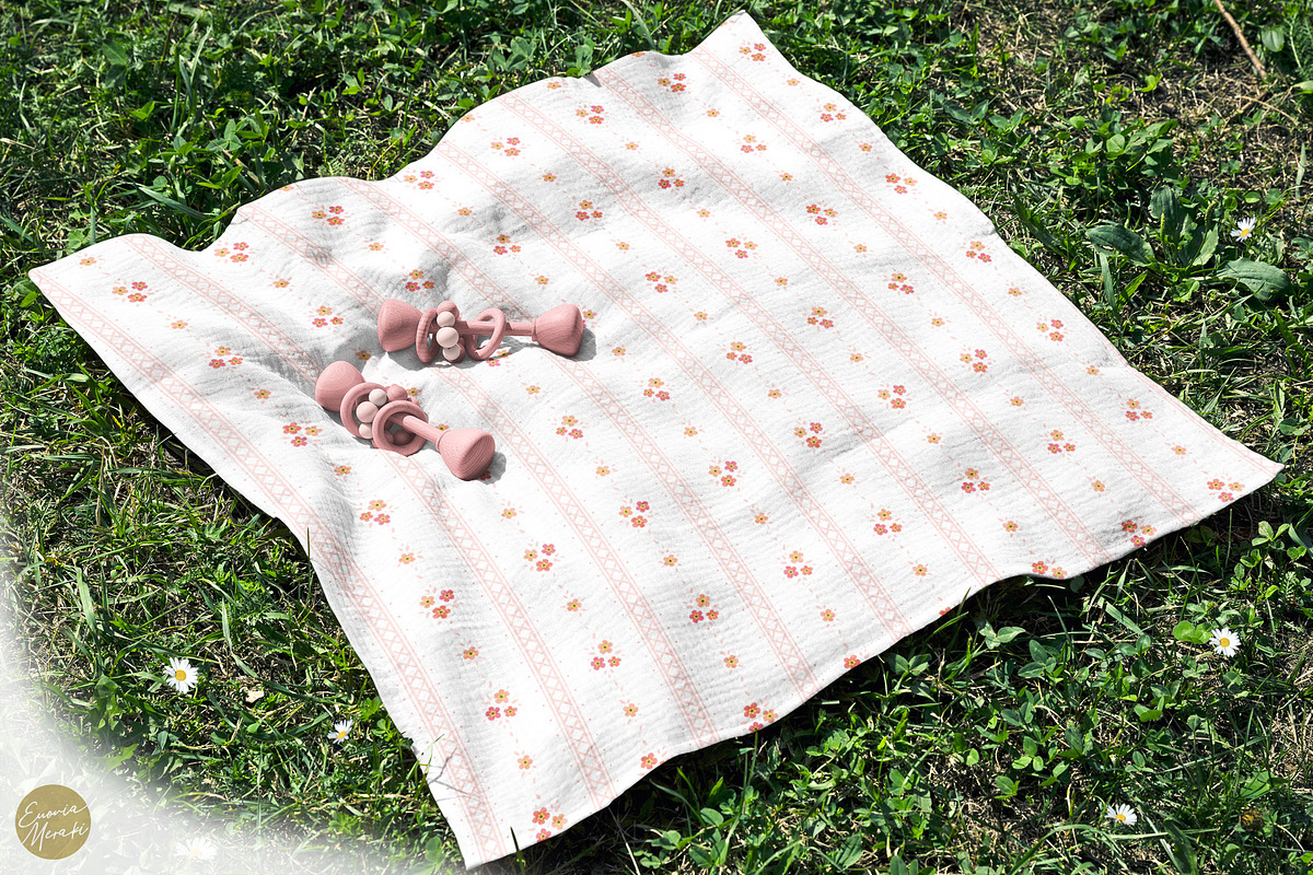 Cottagecore Pattern 17 Shabby Flower, a Pattern Graphic by Euonia Meraki (Photo 13 of 15)