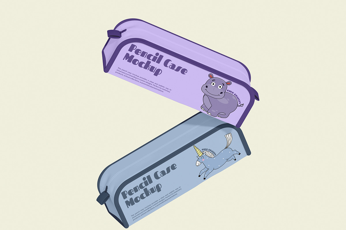 Pencil Case Mockup, a Packaging Mockup by Unerispace (Photo 5 of 5)