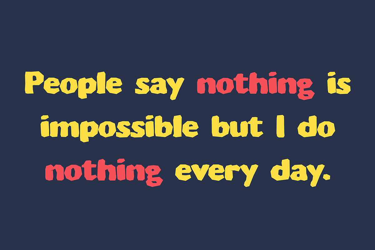 Slice Me Nice Font, a Sans Serif Font by Mint Pixels (Photo 5 of 5)