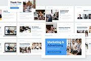 Marketing & Advertising PowerPoint, a Presentation Template by SquidPixey (Thumbnail 4 of 6)