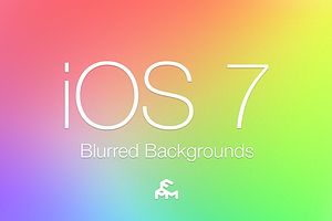 30 iOS 7 Blurred Backgrounds