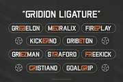 Gridiron - Sport Display Font, a Font by Flawless And Co (Thumbnail 4 of 10)