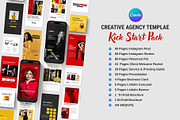 Creative Digital Agency Canva Bundle, a Templates & Theme by TheBrightGrap (Thumbnail 2 of 17)
