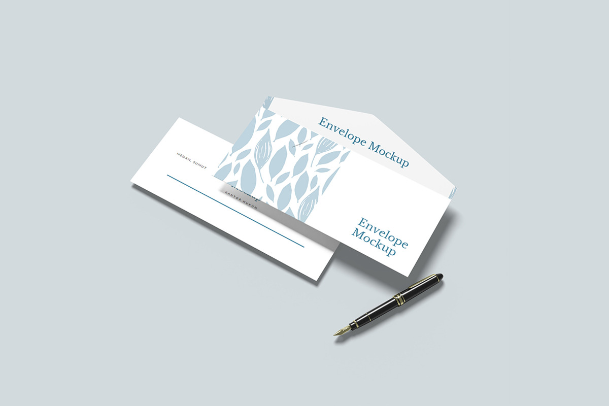 Envelope and Letterhead Mockup, an Advertising Mockup by ianmikraz (Photo 2 of 5)