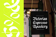 Wilfred Knights Modern Blackletter, a Blackletter Font by timelesstype.co (Thumbnail 16 of 20)
