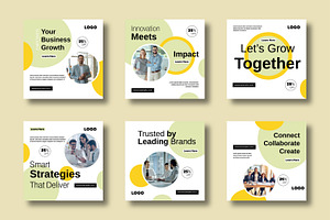 Corporate Business Social Media Post, a Social Media Template by MightyDesign