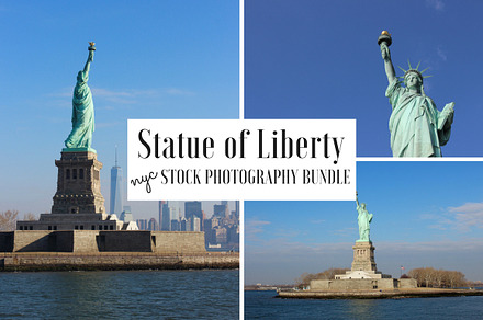 Statue of Liberty - 5 Stock Photos