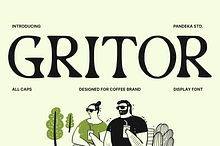 Gritor - Editorial Handmade Font