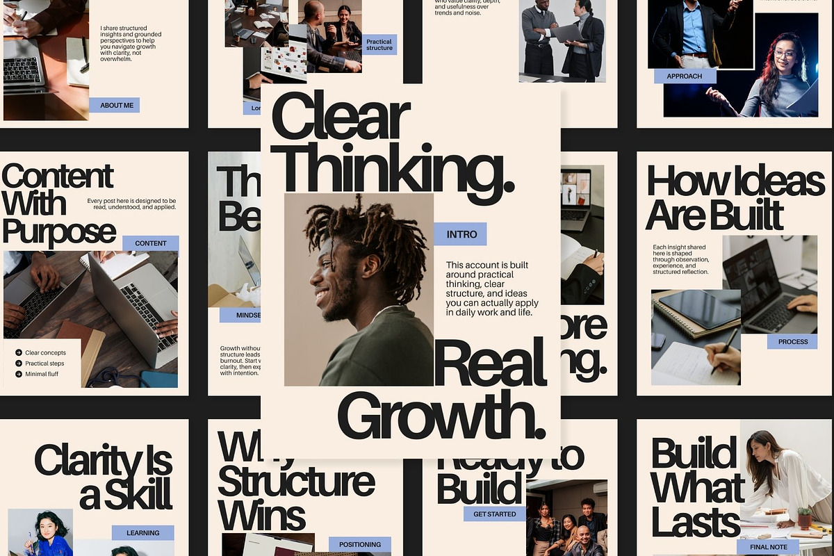 Personal Brand Social Media Kit, a Social Media Template by ShowUp! Studio (Photo 3 of 6)