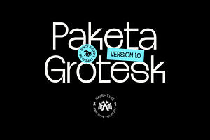 Paketa - Grotesk Type