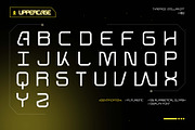 Stellar - Futuristic Display Font, a Sans Serif Font by Inviline.co (Thumbnail 2 of 7)