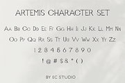 Artemis - Handwritten Serif, a Serif Font by Ellen Carty Design (Thumbnail 5 of 11)