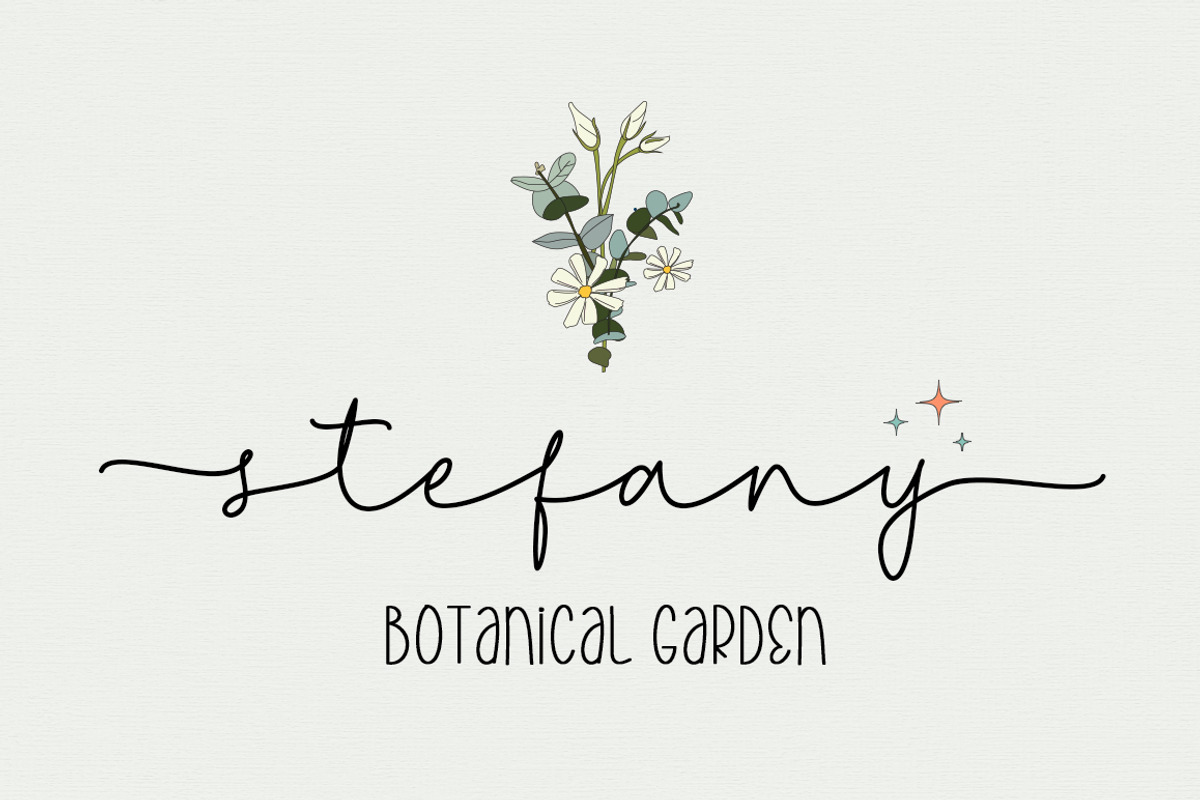Alphabet Mono Duo, a Script Font by Soft Creative (Photo 2 of 11)