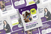 Job Fair Instagram Post Template, a Social Media Template by Pink Bunny Studio (Thumbnail 3 of 3)