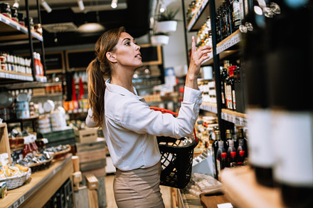Young woman in market, a Person Photo by REDDOT Studio