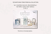 Blue Wedding Invitation Template Can, a Templates & Theme by Alisa Mikibith Art (Thumbnail 10 of 10)