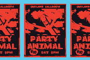 Slang Stencil Display Font, a Sans Serif Font by Fried Design Company (Thumbnail 14 of 15)
