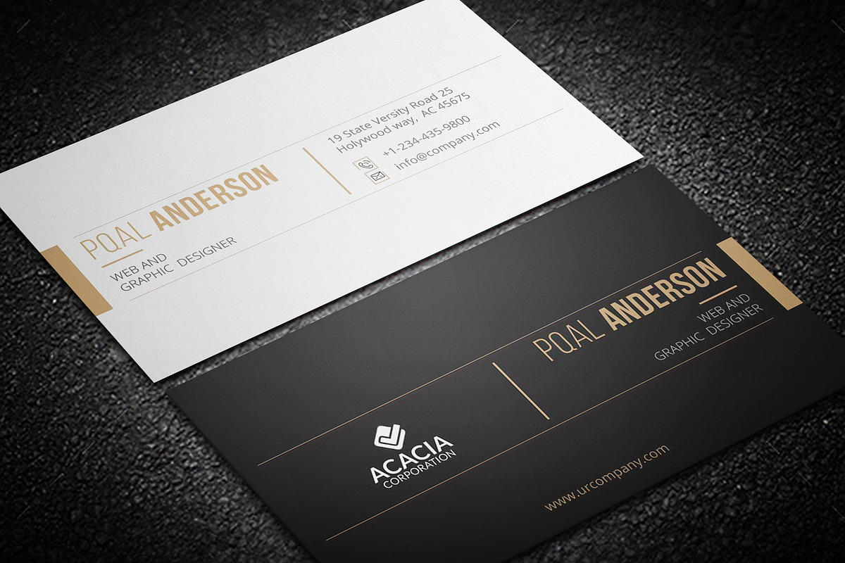 Business Card, a Business Card Template by DesignGhar (Photo 3 of 4)