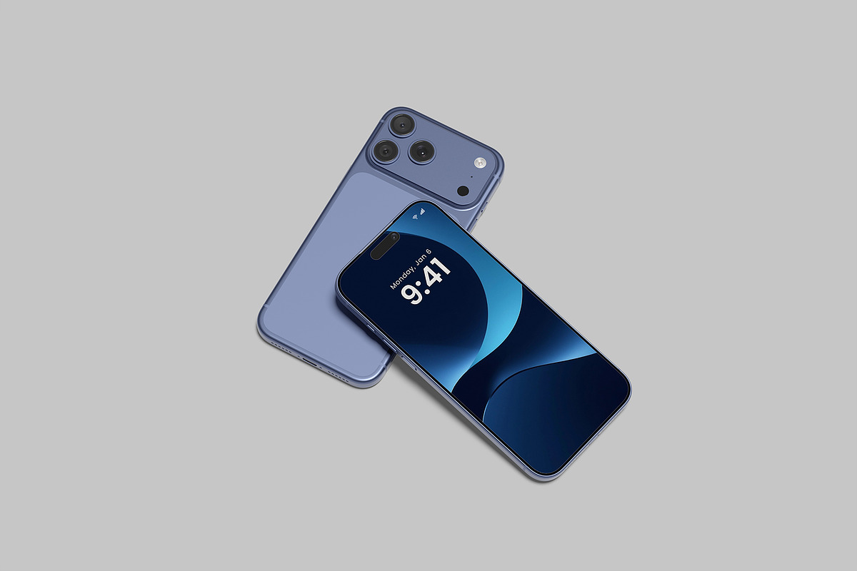 High Quality iPhone 17 Promax Mockup, an iPhone Mockup by rizalamora (Photo 9 of 11)