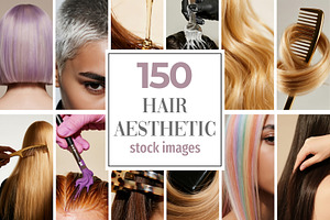 150 Hair Aesthetic Stock Images, a Beauty & Fashion Photo by Selenique Studio