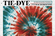 Tie-Dye Backgrounds, a Background Graphic by Freezerondigital (Thumbnail 1 of 14)