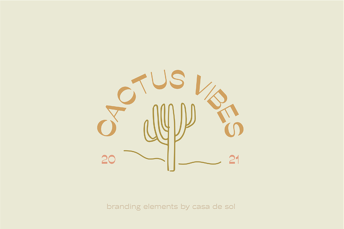 Cactus Vibes Icon Pack, a Graphic by MEG BURK CHOI (Photo 1 of 2)
