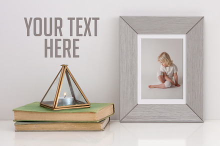 Styled tabletop Mockup